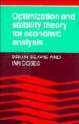 Optimisation And Stability Theory For Economic Analysis - Preview
