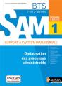 Optimisation Des Processus Administratifs Bts Sam 1e/2e Annees (Dom Act Sam) Livre + Licence Eleve - Preview