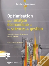 Optimisation Pour L'Analyse Économique Et Les Sciences De Gestion