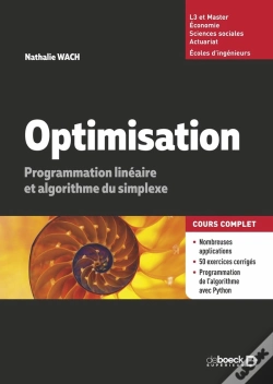 Capa do artigo Optimisation : Programmation Linéaire Et Algorithme Du Simplexe - Cours Et Exercices Corrigés