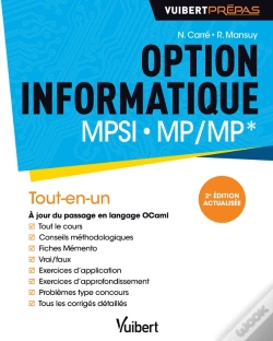 Capa do artigo Option Informatique Mpsi-Mp/Mp 2ed