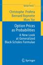 Option Prices As Probabilities - Preview