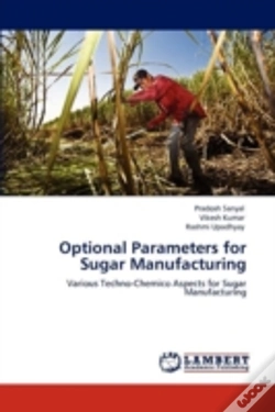 Capa do artigo Optional Parameters For Sugar Manufacturing