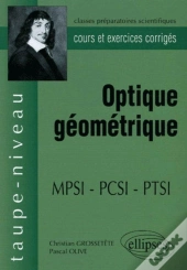 Optique Géométrique - Mpsi - Pcsi - Ptsi