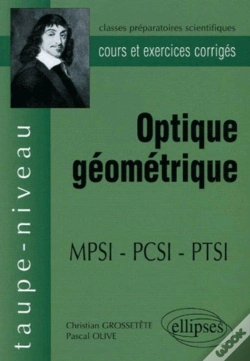 Capa do artigo Optique Géométrique - Mpsi - Pcsi - Ptsi