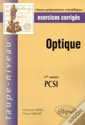 Optique Pcsi - Exercices Corrigés