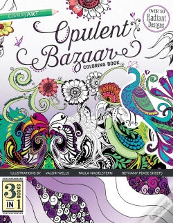 Capa do artigo Opulent Bazaar Coloring Book