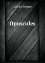 Opuscules - Preview
