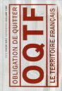 Oqtf - Obligation De Quitter Le Territoire Francais. - Preview