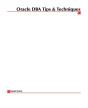 Oracle 8 Dba Tips And Techniques - Preview