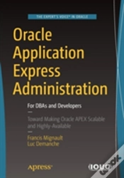 Capa do artigo Oracle Application Express Administration