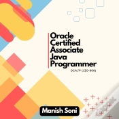 Capa do artigo Oracle Certified Associate Java Programmer Ocajp 1z0 808