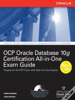 Capa do artigo Oracle Database 10g Ocp Certification All-In-One Exam Guide