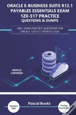 Capa do artigo Oracle E-Business Suite R12.1 Payables Essentials Exam 1z0-517 Practice Questions & Dumps