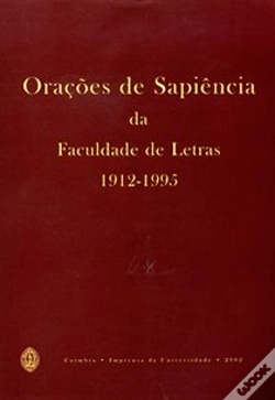 Capa do artigo Orações de Sapiência da Faculdade de Letras, 1912-1995