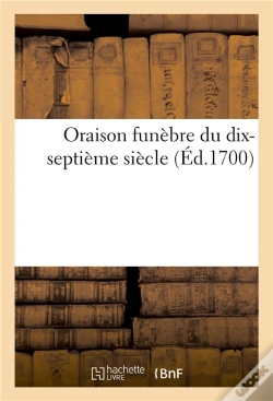 Capa do artigo Oraison Funebre Du Dix-Septieme Siecle