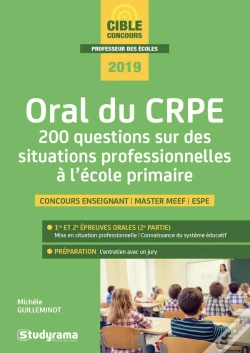 Capa do artigo Oral Crpe-200 Questions Sur Des Situations Professionnelles A L'Ecole Primaire