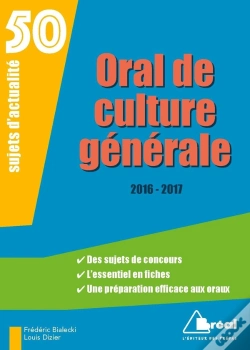 Capa do artigo Oral De Culture General