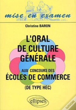 Capa do artigo Oral De Culture Générale Aux Concours Des Écoles De Commerce (L')