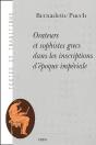 Orateurs Et Sophistes Grecs Dans Les Inscriptions D'Époque Impériale - Preview