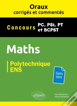 Capa do artigo Oraux Corrigés Et Commentés De Mathématiques - Pc, Psi, Pt, Bcpst