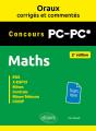 Oraux Corrigés Et Commentés De Maths Pc/Pc* - Preview