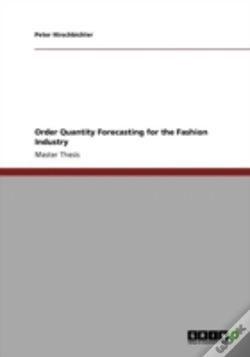 Capa do artigo Order Quantity Forecasting For The Fashion Industry