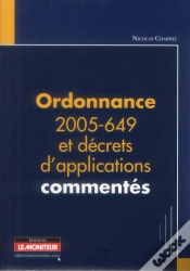 Capa do artigo Ordonnance 2005-649 Commentee Relative Aux Marches De Personnes Publiques Et Privees Non Soumises
