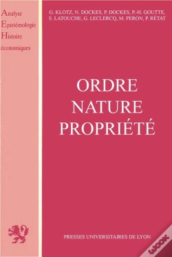 Capa do artigo Ordre, Nature, Propriété