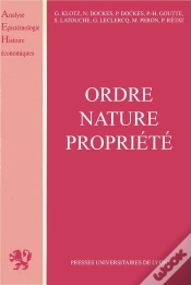 Capa do artigo Ordre, Nature, Propriété