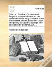 Capa do artigo Orfeo Ed Euridice; Orpheus And Eurydice;