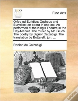 Capa do artigo Orfeo Ed Euridice; Orpheus And Eurydice;