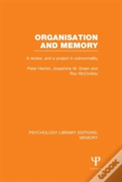 Capa do artigo Organisation And Memory (Ple: Memory)