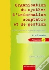 Capa do artigo Organisation Du Système Comptable Et De Gestion ; Bts Comptabilité Et Gestion Des Organisations, Processus 10 ; Manuel De L