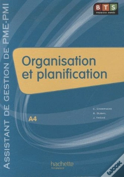 Capa do artigo Organisation Et Planification ; Bts 1ère Année Assistant De Gestion De Pme/Pmi ; Livre De L'Élève
