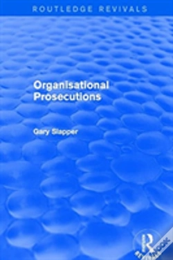 Capa do artigo Organisational Prosecutions