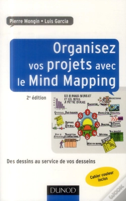 Capa do artigo Organisez Vos Projets Avec Le Mind Mapping - 2e Edition - Des Dessins Au Service De Vos Desseins