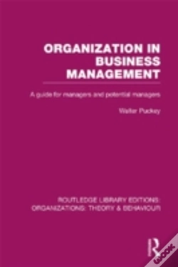 Capa do artigo Organization In Business Management (Rle: Organizations)