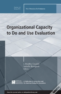 Capa do artigo Organizational Capacity To Do And Use Evaluation