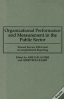 Capa do artigo Organizational Performance And Measurement In The Public Sector