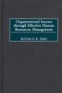 Organizational Success Through Effective Human Resources Management - Preview