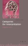 Organon Categories De L'Interpretation