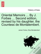 Capa do artigo Oriental Memoirs ... By J. Forbes ... Se