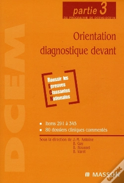 Capa do artigo Orientation Diagnostique Devant ; Partie 3 Du Programme De Dcem2 Et Dcem4