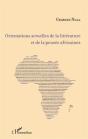 Orientations Actuelles De La Littérature Et De La Pensée Africaines - Preview