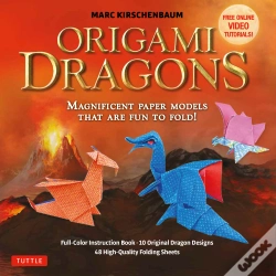 Capa do artigo Origami Dragons Ebook
