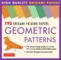 Origami Folding Papers - Geometric Patterns - 192 Sheets - Preview