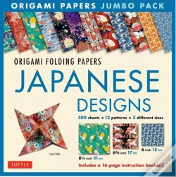 Capa do artigo Origami Folding Papers Jumbo Pack: Japanese Designs /Anglais