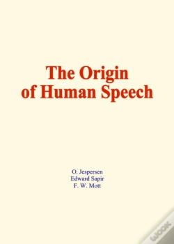 Capa do artigo Origin Of Human Speech