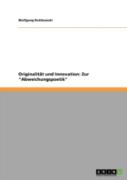 Originalitat Und Innovation